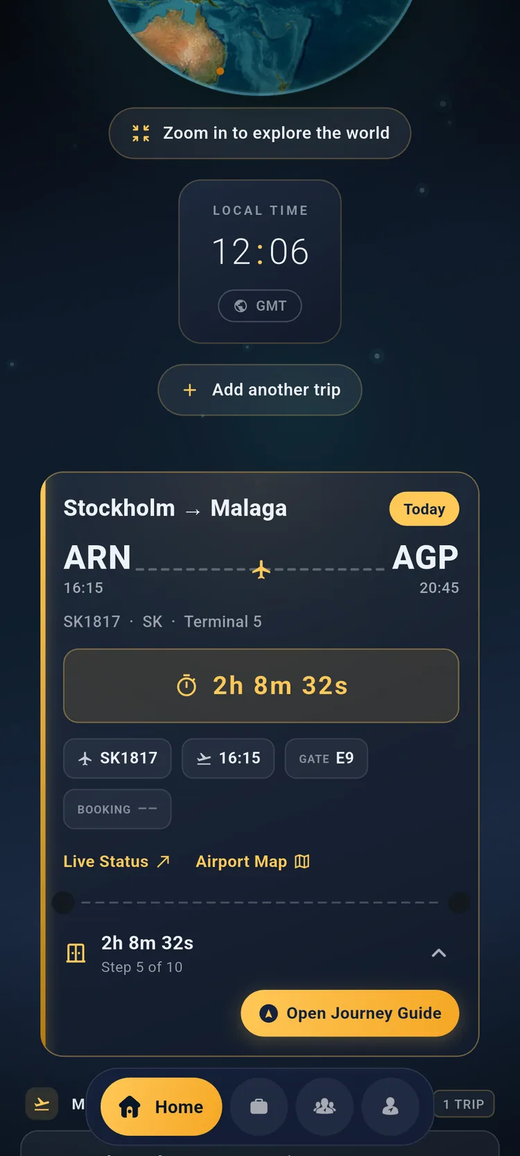 Jetpath app screenshot